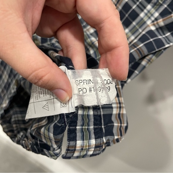 Carhartt Men’s Plaid Short Sleeve Button Down Shirt Medium - Picture 8 of 9